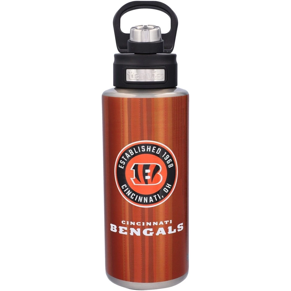 Tervis Cincinnati Bengals 32oz. All In Wide Mouth Water Bottle 4 Tervis Cincinnati Bengals 32oz. All In Wide Mouth Water Bottle - Image 2