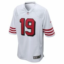 Nike Men's Deebo Samuel White San Francisco 49ers Alternate Game Jersey 8 Nike Men's Deebo Samuel White San Francisco 49ers Alternate Game Jersey -Fanatics DSCO1152522007 3550 ALT2