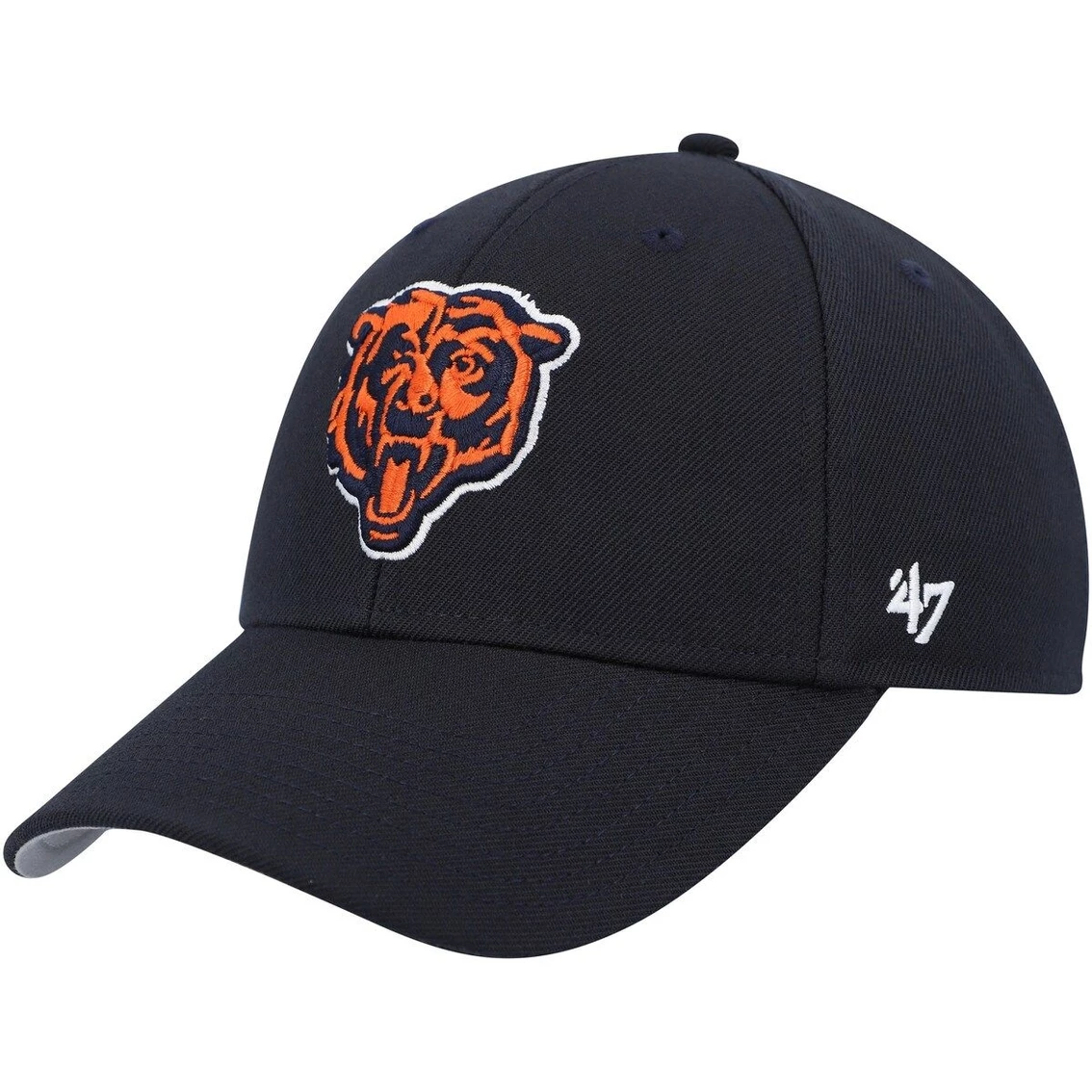 '47 Men's Navy Chicago Bears MVP Adjustable Hat 4 '47 Men's Navy Chicago Bears MVP Adjustable Hat - Image 2