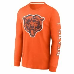 Nike Men's Orange Chicago Bears Fashion Tri-Blend Long Sleeve T-Shirt 8 Nike Men's Orange Chicago Bears Fashion Tri-Blend Long Sleeve T-Shirt -Fanatics DSCO1152637169 2294 ALT2