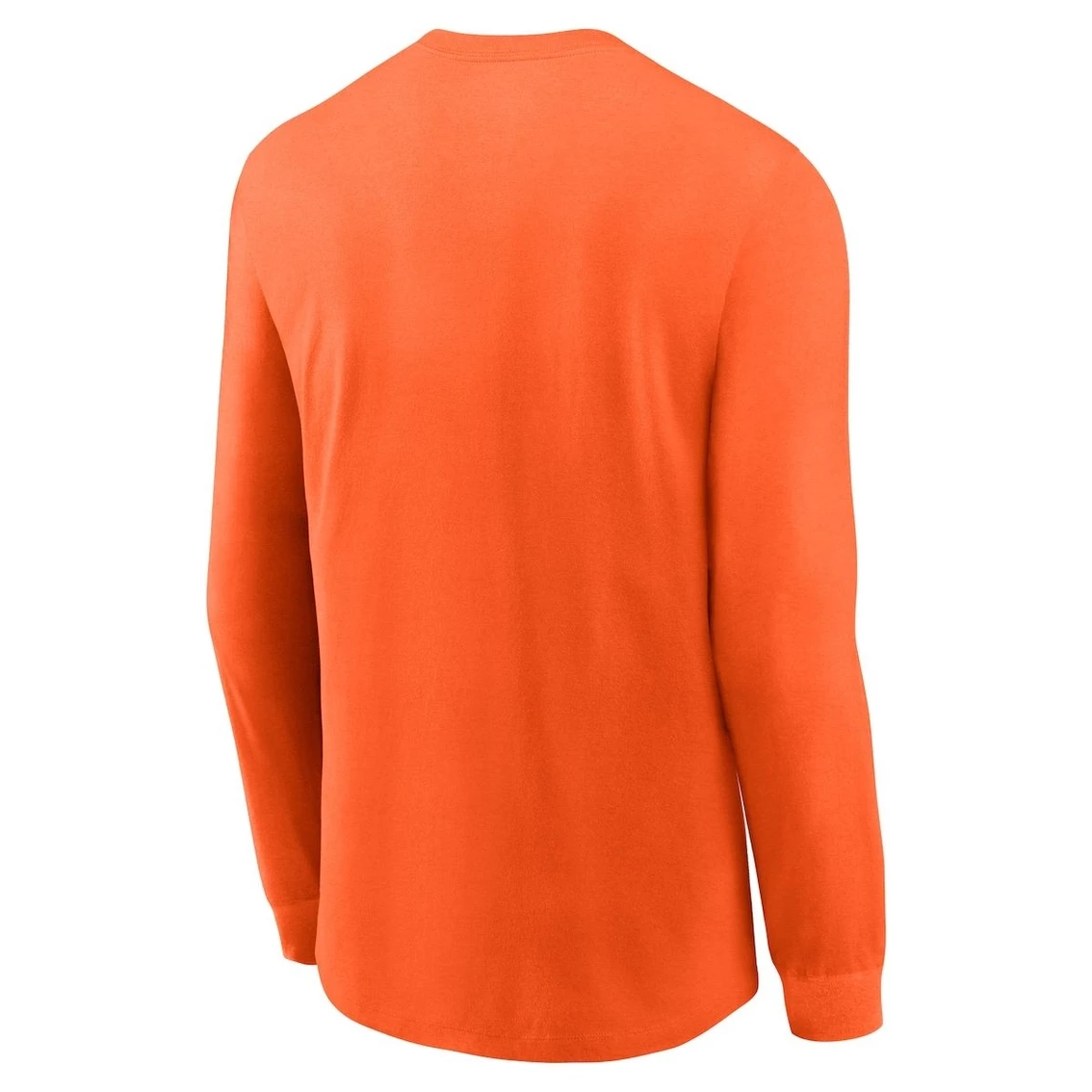 Nike Men's Orange Chicago Bears Fashion Tri-Blend Long Sleeve T-Shirt 6 Nike Men's Orange Chicago Bears Fashion Tri-Blend Long Sleeve T-Shirt - Image 4