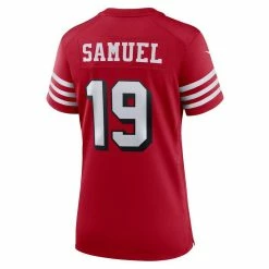 Nike Women's Deebo Samuel Scarlet San Francisco 49ers Alternate Team Game Jersey -Fanatics DSCO1152705368 2946 ALT3