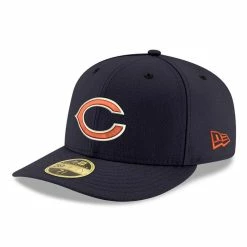 New Era Men's Navy Chicago Bears C Omaha Low 59FIFTY Hat