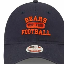 New Era Women's Navy Chicago Bears Formed 9TWENTY Adjustable Hat -Fanatics DSCO1152865068 1320 ALT2