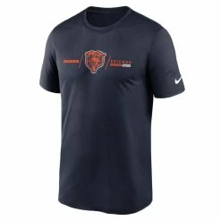 Nike Men's Navy Chicago Bears Horizontal Lockup Legend Performance T-Shirt 8 Nike Men's Navy Chicago Bears Horizontal Lockup Legend Performance T-Shirt -Fanatics DSCO1153008483 1320 ALT2