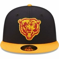 New Era Men's Navy/Gold Chicago Bears 100th Anniversary 59FIFTY Fitted Hat 8 New Era Men's Navy/Gold Chicago Bears 100th Anniversary 59FIFTY Fitted Hat -Fanatics DSCO1153008888 GOLDBL ALT2