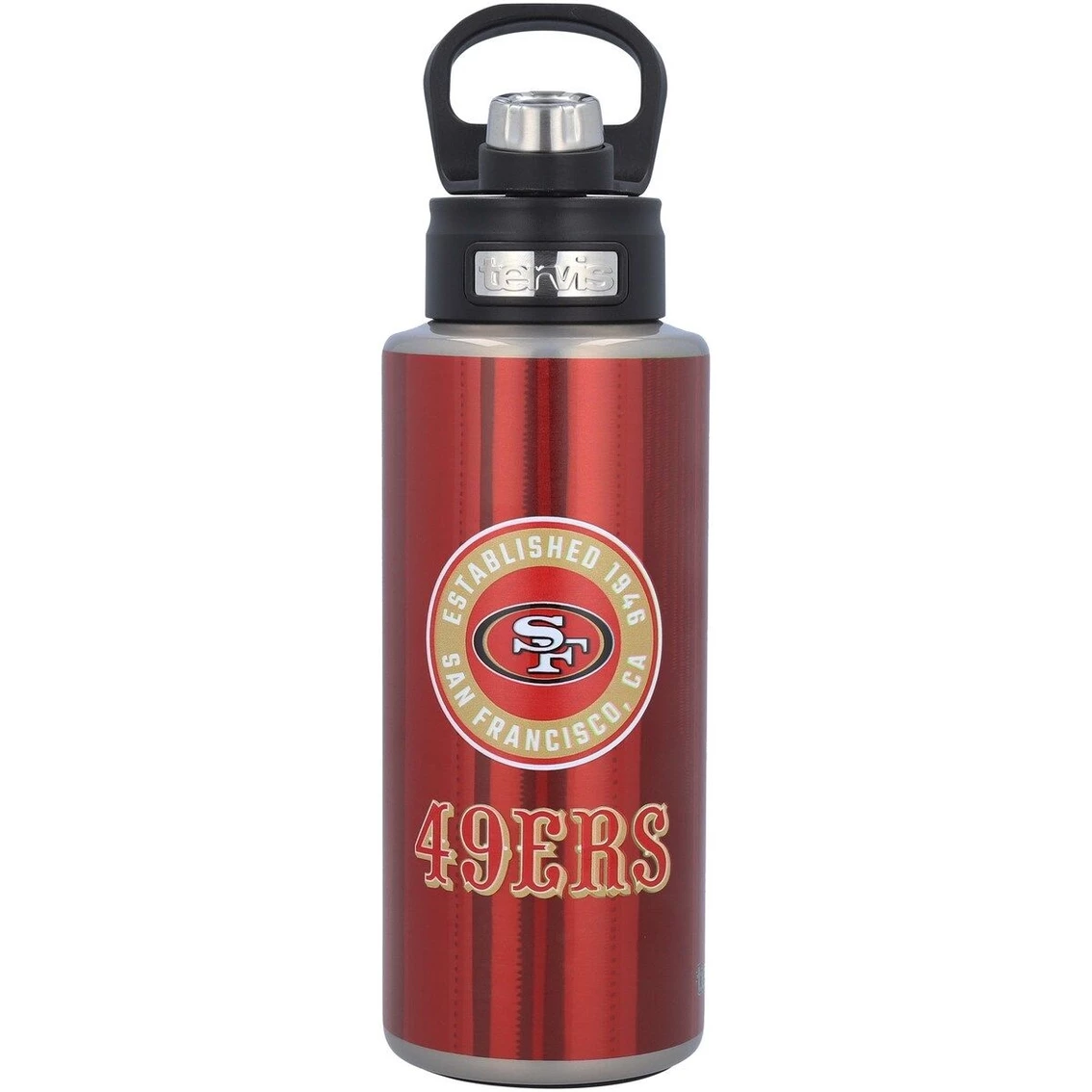 Tervis San Francisco 49ers 32oz. All In Wide Mouth Water Bottle 4 Tervis San Francisco 49ers 32oz. All In Wide Mouth Water Bottle - Image 2