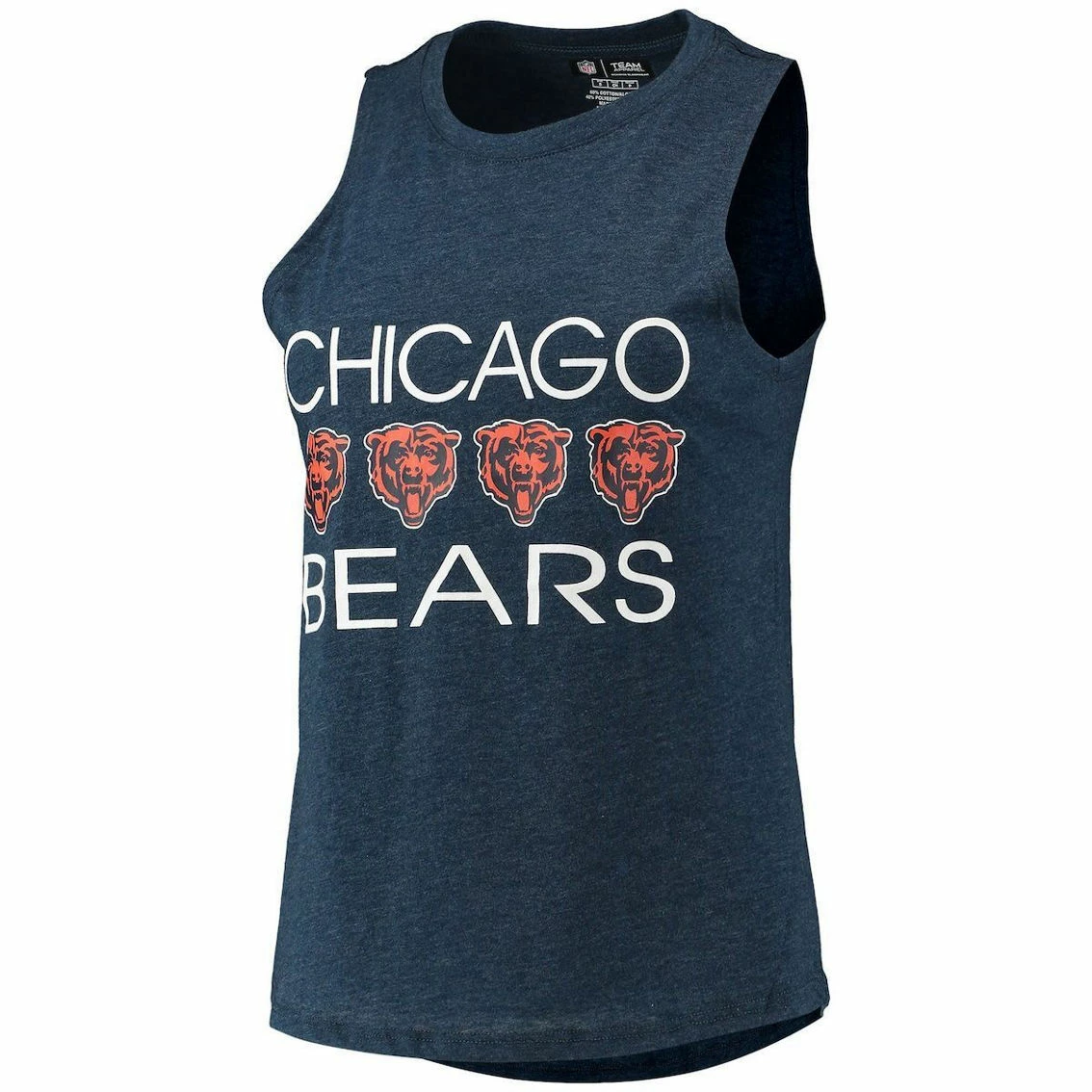Concepts Sport Women's Navy/Orange Chicago Bears Plus Size Meter Tank Top And Pants Sleep Set 5 Concepts Sport Women's Navy/Orange Chicago Bears Plus Size Meter Tank Top And Pants Sleep Set - Image 3