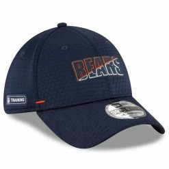 New Era Men's Navy Chicago Bears 2020 NFL Summer Sideline Official 39THIRTY Flex Hat