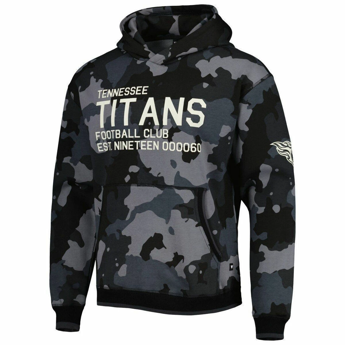 The Wild Collective Men's Black Tennessee Titans Camo Pullover Hoodie 5 The Wild Collective Men's Black Tennessee Titans Camo Pullover Hoodie - Image 3