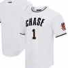 Pro Standard Men's Ja'Marr Chase White Cincinnati Bengals Mesh Player Name & Number Top -Fanatics DSCO1153010255 3550