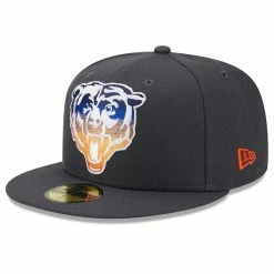 New Era Men's Graphite Chicago Bears Color Dim 59FIFTY Fitted Hat 7 New Era Men's Graphite Chicago Bears Color Dim 59FIFTY Fitted Hat -Fanatics DSCO1153010857 1925 ALT1