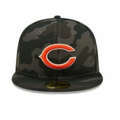 New Era Men's Black Chicago Bears Camo 59FIFTY Fitted Hat 8 New Era Men's Black Chicago Bears Camo 59FIFTY Fitted Hat -Fanatics DSCO1153011411 4273 ALT2