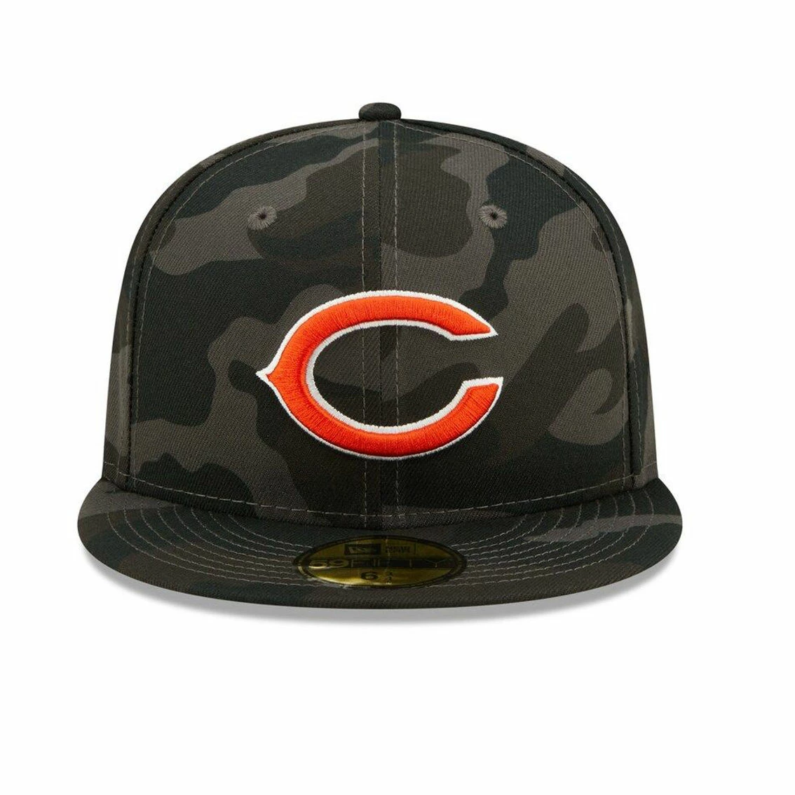 New Era Men's Black Chicago Bears Camo 59FIFTY Fitted Hat 5 New Era Men's Black Chicago Bears Camo 59FIFTY Fitted Hat - Image 3