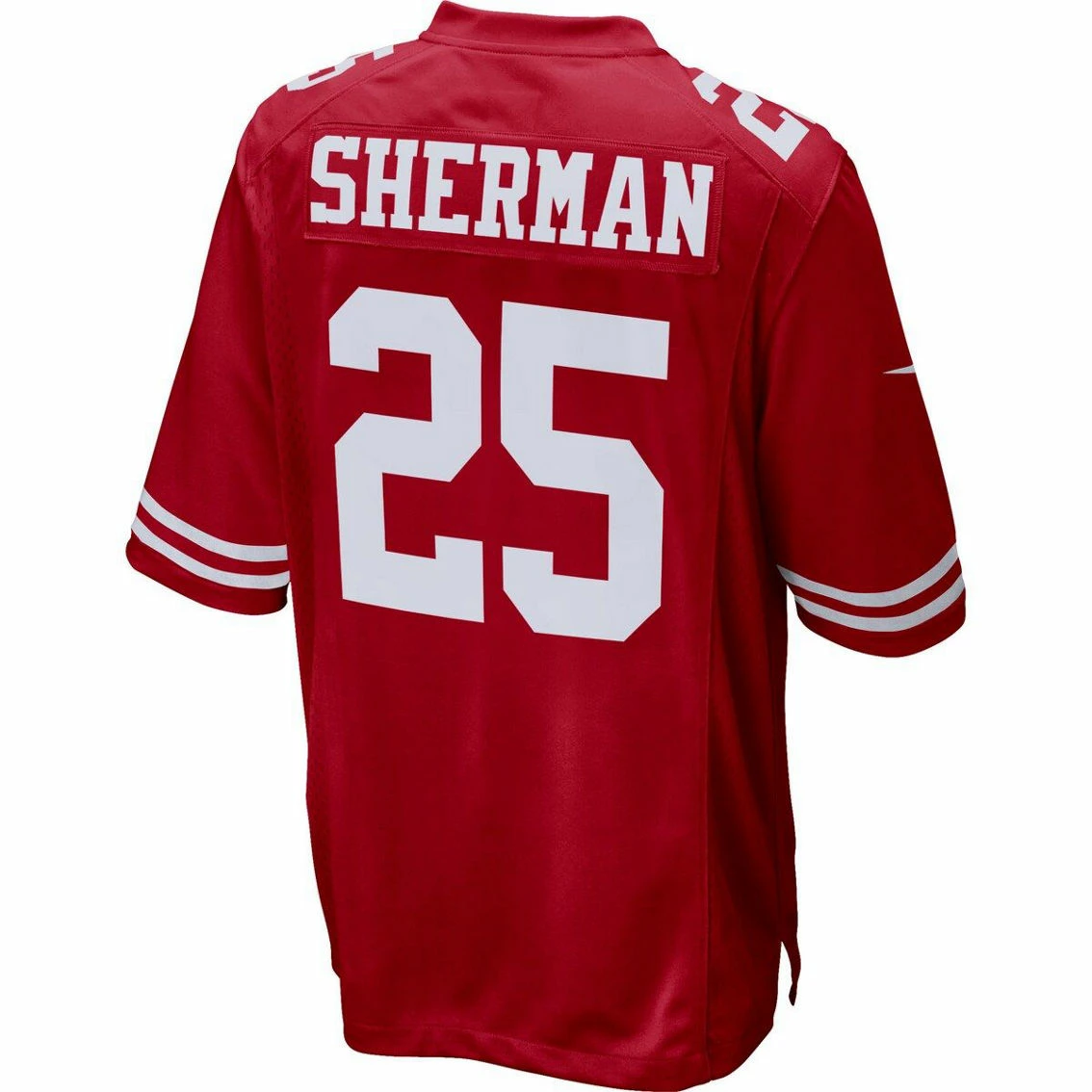 Nike Men's Richard Sherman San Francisco 49ers Game Player Jersey 6 Nike Men's Richard Sherman San Francisco 49ers Game Player Jersey - Image 4