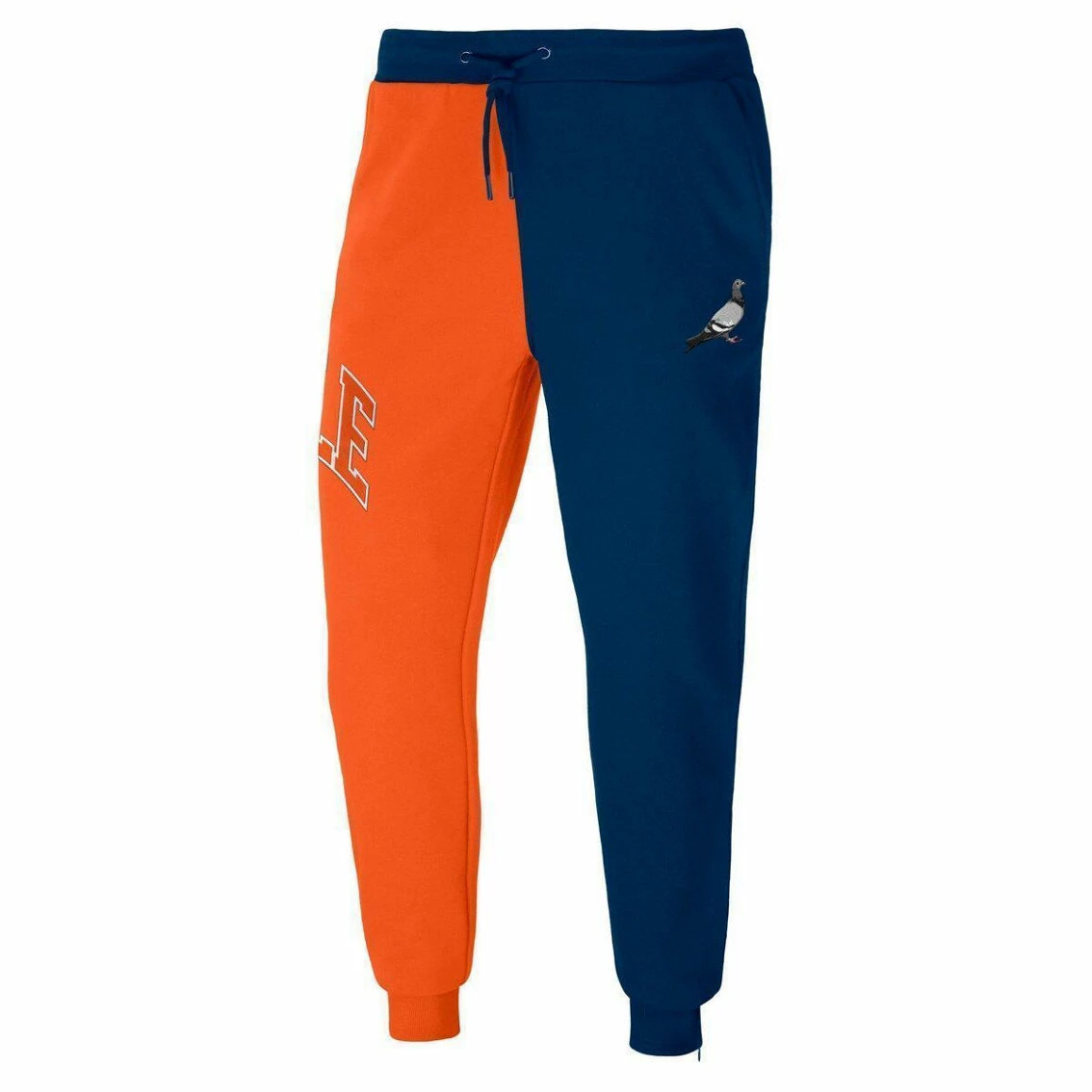 Staple Men's NFL X Orange Chicago Bears Split Logo Fleece Pants 5 Staple Men's NFL X Orange Chicago Bears Split Logo Fleece Pants - Image 3