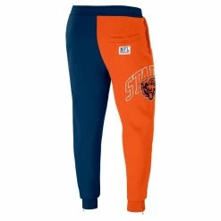 Staple Men's NFL X Orange Chicago Bears Split Logo Fleece Pants 9 Staple Men's NFL X Orange Chicago Bears Split Logo Fleece Pants -Fanatics DSCO1153013208 2294 ALT3