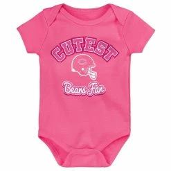 Outerstuff Girls Newborn & Infant Pink Chicago Bears Cutest Fan Bodysuit