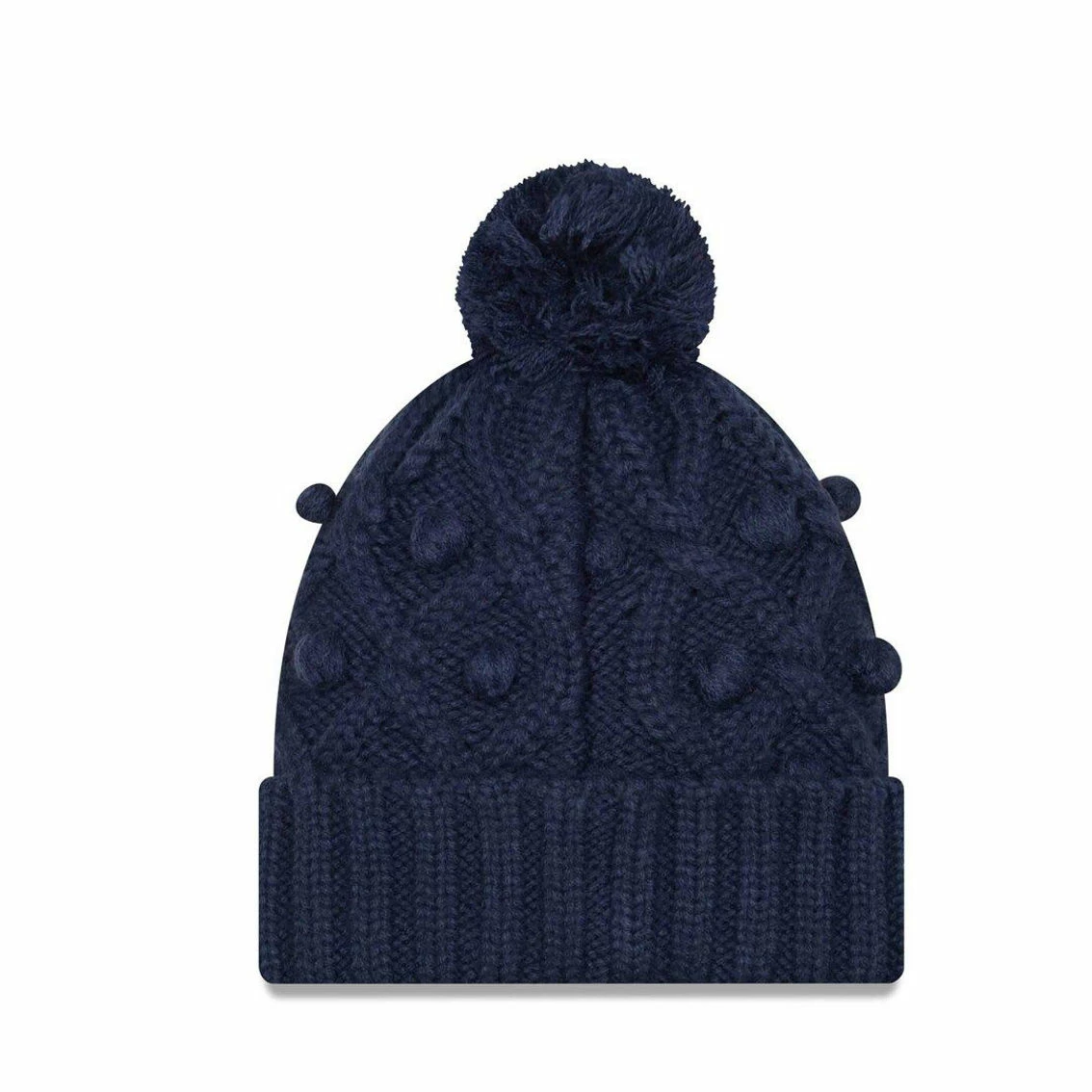 New Era Women's Navy Tennessee Titans Toasty Cuffed Knit Hat With Pom 5 New Era Women's Navy Tennessee Titans Toasty Cuffed Knit Hat With Pom - Image 3