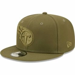 New Era Men's Olive Tennessee Titans Color Pack 9FIFTY Snapback Hat