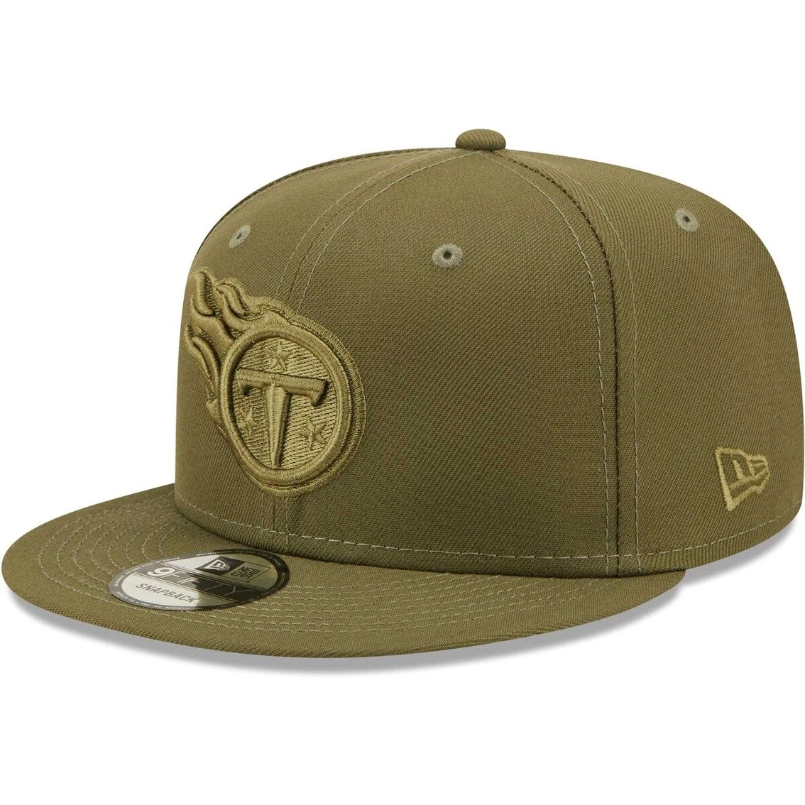 New Era Men's Olive Tennessee Titans Color Pack 9FIFTY Snapback Hat 4 New Era Men's Olive Tennessee Titans Color Pack 9FIFTY Snapback Hat - Image 2