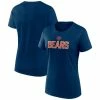 Women's Fanatics Branded Navy Chicago Bears Fundamental Base T-Shirt -Fanatics DSCO1153013788 1320