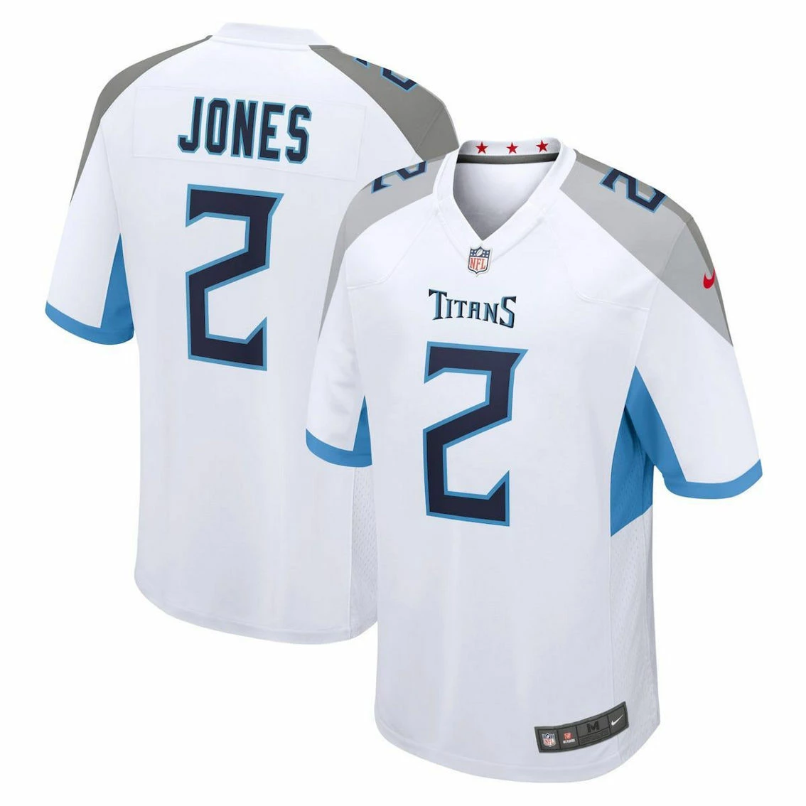 Nike Men's Julio Jones White Tennessee Titans Game Jersey 3 Nike Men's Julio Jones White Tennessee Titans Game Jersey