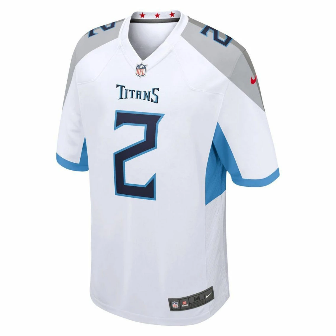 Nike Men's Julio Jones White Tennessee Titans Game Jersey 5 Nike Men's Julio Jones White Tennessee Titans Game Jersey - Image 3