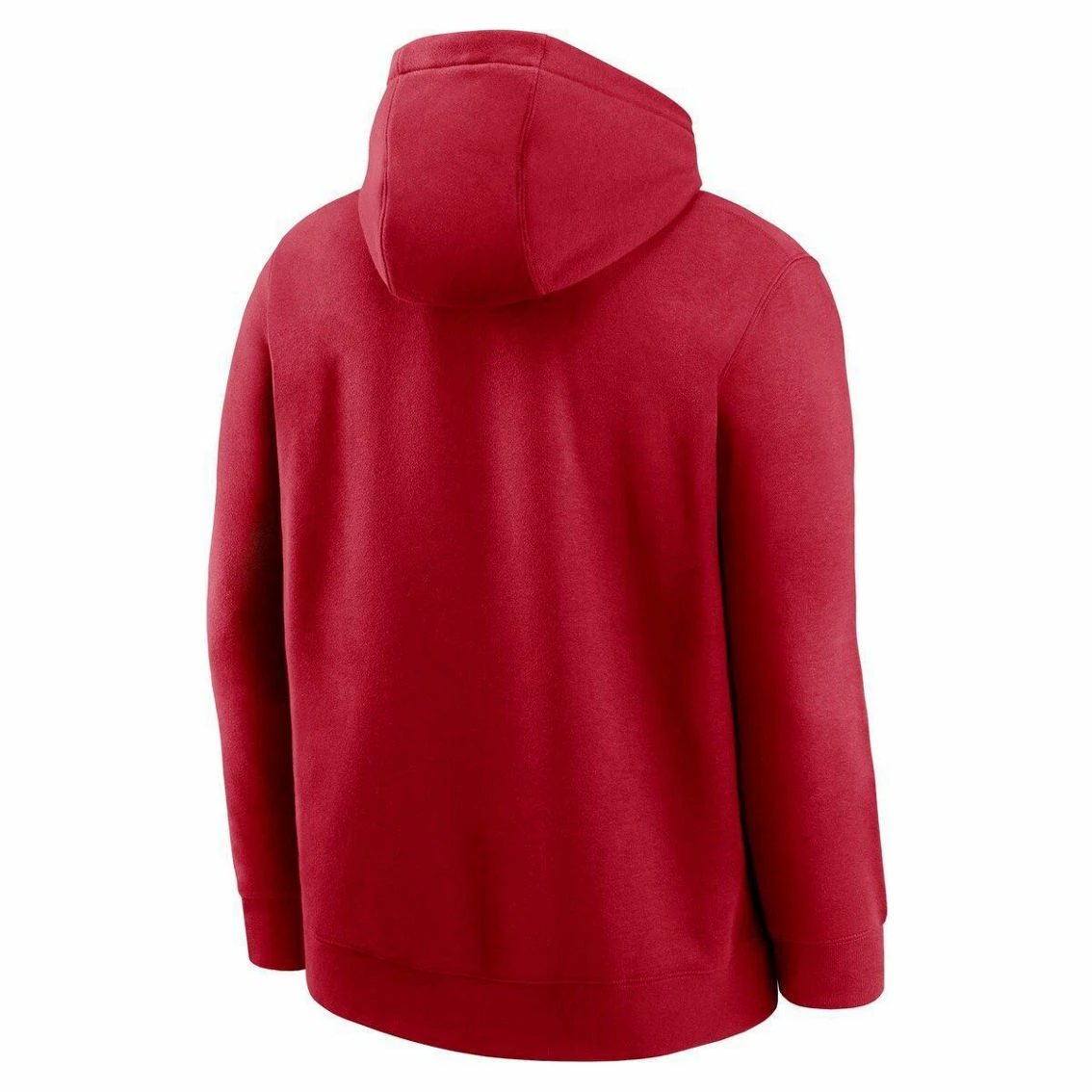 Nike Men's Scarlet San Francisco 49ers City Code Club Fleece Pullover Hoodie 6 Nike Men's Scarlet San Francisco 49ers City Code Club Fleece Pullover Hoodie - Image 4