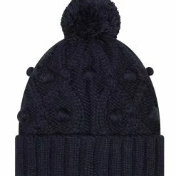 New Era Women's Navy Chicago Bears Toasty Cuffed Knit Hat With Pom 7 New Era Women's Navy Chicago Bears Toasty Cuffed Knit Hat With Pom -Fanatics DSCO1153014424 1320 ALT2