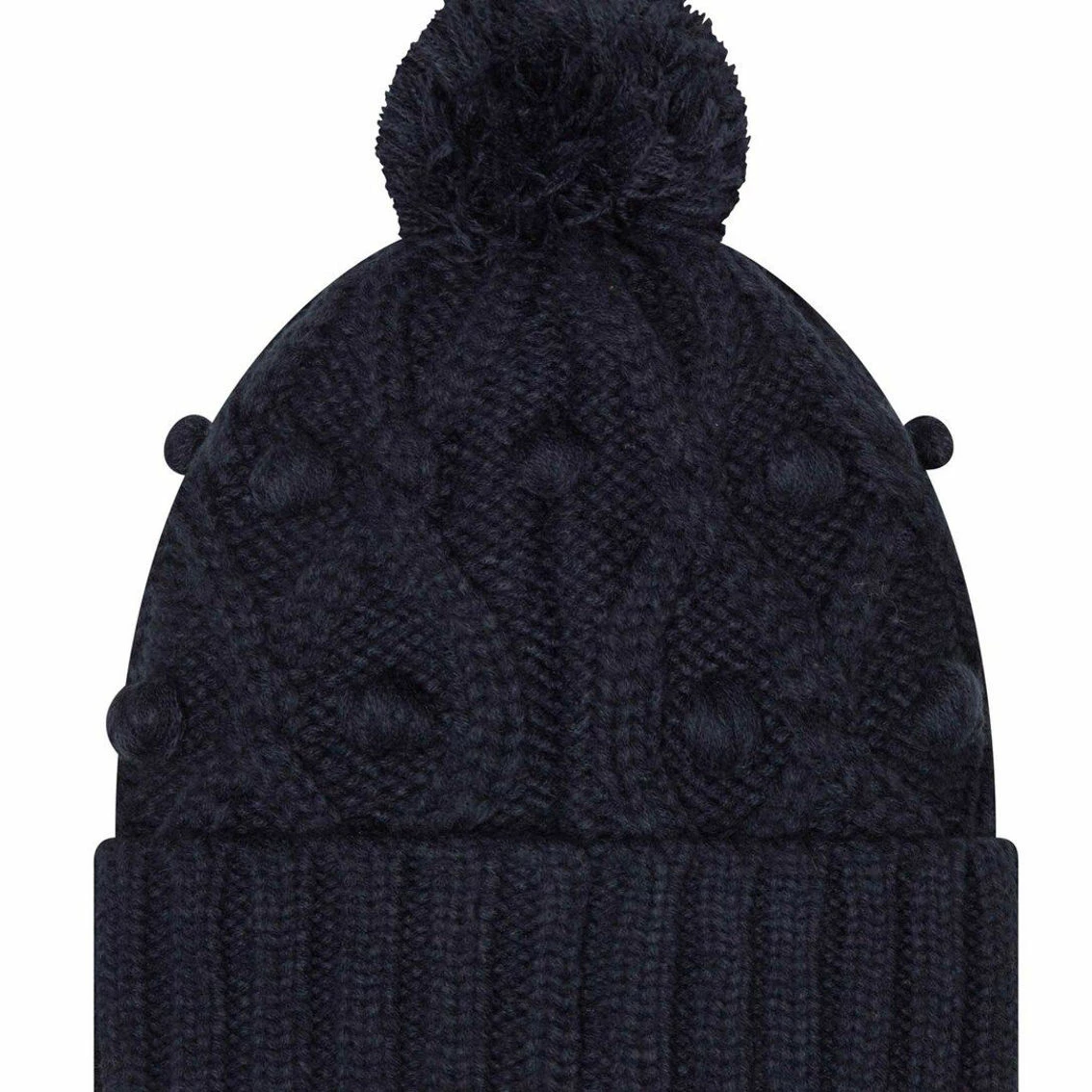 New Era Women's Navy Chicago Bears Toasty Cuffed Knit Hat With Pom 5 New Era Women's Navy Chicago Bears Toasty Cuffed Knit Hat With Pom - Image 3