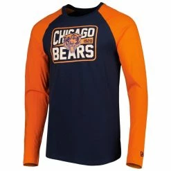 New Era Men's Navy Chicago Bears Current Raglan Long Sleeve T-Shirt 8 New Era Men's Navy Chicago Bears Current Raglan Long Sleeve T-Shirt -Fanatics DSCO1153014500 1320 ALT2