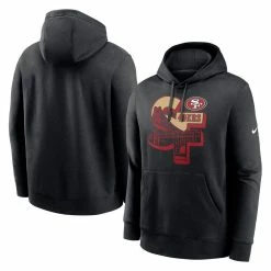 Nike Men's Black San Francisco 49ers Local Pullover Hoodie 7 Nike Men's Black San Francisco 49ers Local Pullover Hoodie -Fanatics DSCO1153014784 1007 ALT1