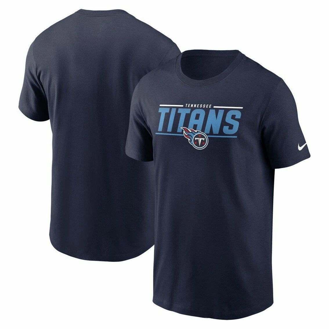 Nike Men's Navy Tennessee Titans Muscle T-Shirt 3 Nike Men's Navy Tennessee Titans Muscle T-Shirt
