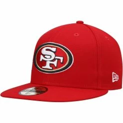 New Era Men's Scarlet San Francisco 49ers Stateview 59FIFTY Fitted Hat 9 New Era Men's Scarlet San Francisco 49ers Stateview 59FIFTY Fitted Hat -Fanatics DSCO1153015553 2946 ALT3