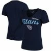 G-III 4Her By Carl Banks Women's Navy Tennessee Titans Season V-Neck T-Shirt 2 G-III 4Her By Carl Banks Women's Navy Tennessee Titans Season V-Neck T-Shirt -Fanatics DSCO1153015695 1320