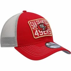 New Era Men's Scarlet/Natural San Francisco 49ers Historic Logo Devoted Trucker 9TWENTY Snapback Hat 9 New Era Men's Scarlet/Natural San Francisco 49ers Historic Logo Devoted Trucker 9TWENTY Snapback Hat -Fanatics DSCO1153016296 2946 ALT3