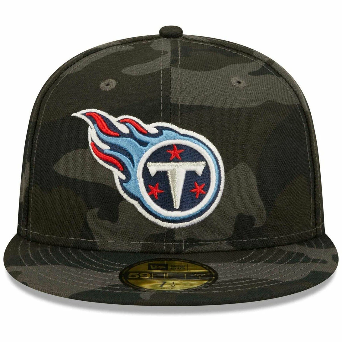 New Era Men's Black Tennessee Titans Camo 59FIFTY Fitted Hat 5 New Era Men's Black Tennessee Titans Camo 59FIFTY Fitted Hat - Image 3