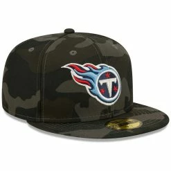 New Era Men's Black Tennessee Titans Camo 59FIFTY Fitted Hat 9 New Era Men's Black Tennessee Titans Camo 59FIFTY Fitted Hat -Fanatics DSCO1153016538 4273 ALT3