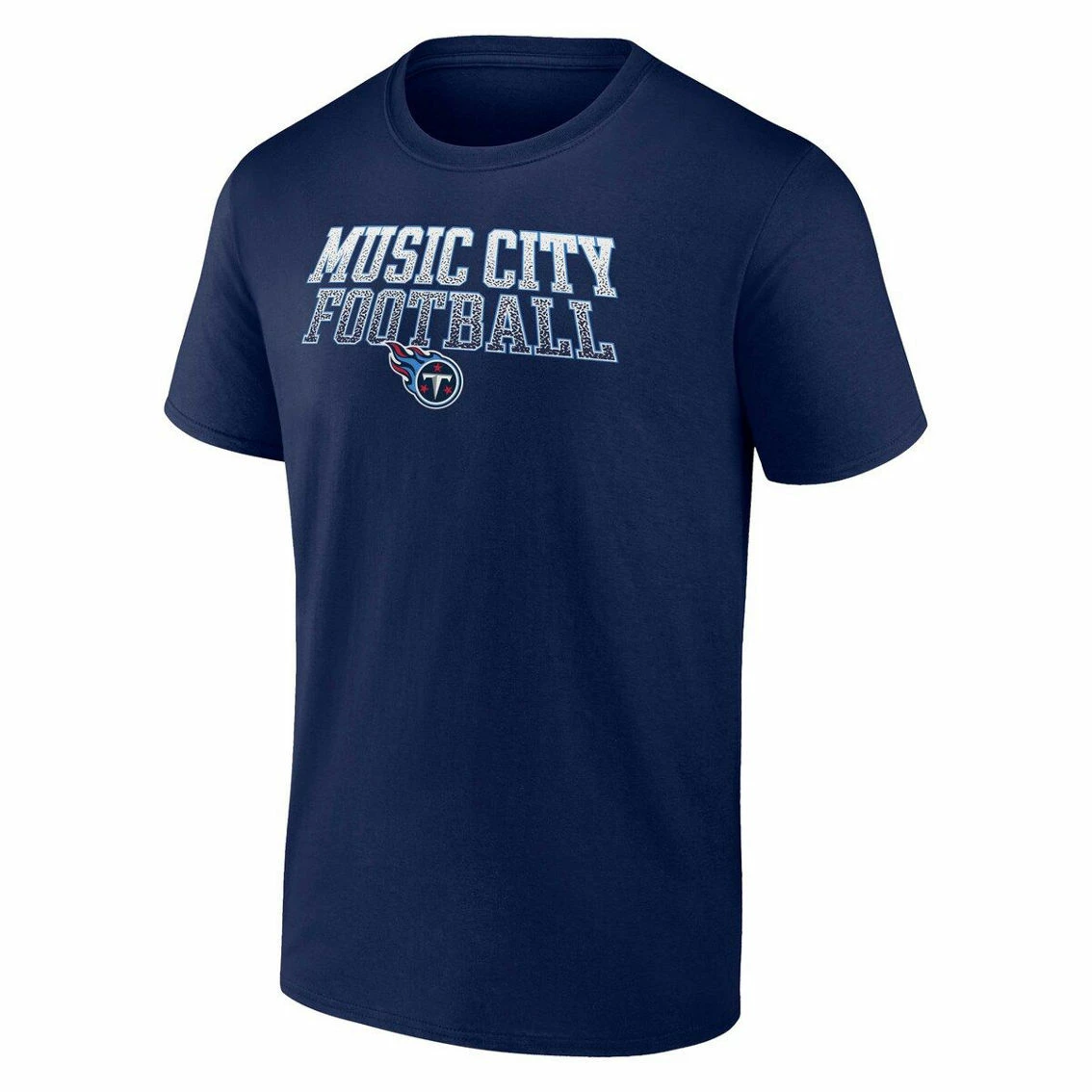 Fanatics Branded Men's Navy Tennessee Titans Big & Tall Music City Football Statement T-Shirt 5 Fanatics Branded Men's Navy Tennessee Titans Big & Tall Music City Football Statement T-Shirt - Image 3