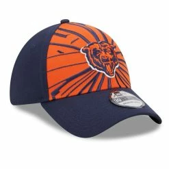 Men's New Era Orange/Navy Chicago Bears Shattered 39THIRTY Flex Hat 9 Men's New Era Orange/Navy Chicago Bears Shattered 39THIRTY Flex Hat -Fanatics DSCO1153017061 2294 ALT3
