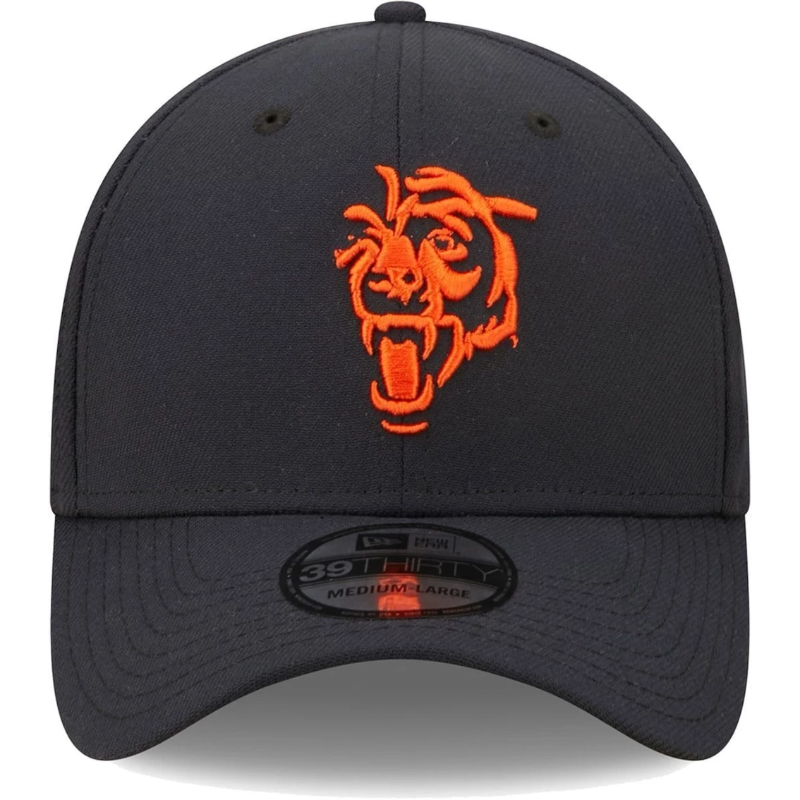 New Era Men's Navy Chicago Bears Elemental 39THIRTY Flex Hat 5 New Era Men's Navy Chicago Bears Elemental 39THIRTY Flex Hat - Image 3