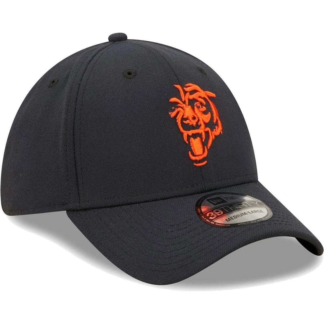 New Era Men's Navy Chicago Bears Elemental 39THIRTY Flex Hat 6 New Era Men's Navy Chicago Bears Elemental 39THIRTY Flex Hat - Image 4