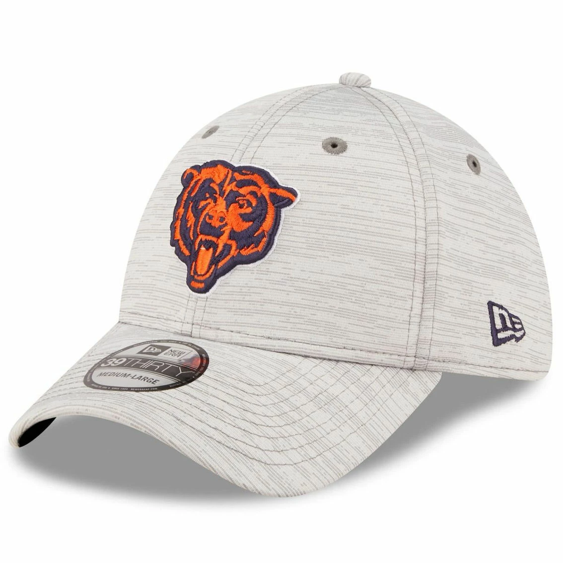 New Era Men's Gray Chicago Bears 2022 NFL Training Camp Official Coach Mascot 39THIRTY Flex Hat 4 New Era Men's Gray Chicago Bears 2022 NFL Training Camp Official Coach Mascot 39THIRTY Flex Hat - Image 2
