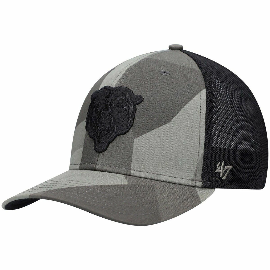 '47 Men's Olive Chicago Bears Countershade MVP DP Trucker Snapback Hat 4 '47 Men's Olive Chicago Bears Countershade MVP DP Trucker Snapback Hat - Image 2