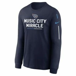 Nike Men's Navy Tennessee Titans Team Slogan Long Sleeve T-Shirt -Fanatics DSCO1153017598 1320 ALT2
