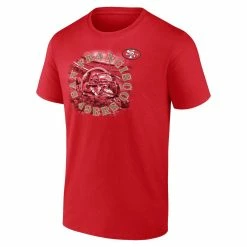 Fanatics Branded Men's Scarlet San Francisco 49ers Big & Tall Sporting Chance T-Shirt -Fanatics DSCO1153017663 2946 ALT2