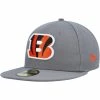 New Era Men's Graphite Cincinnati Bengals Storm II 59FIFTY Fitted Hat 2 New Era Men's Graphite Cincinnati Bengals Storm II 59FIFTY Fitted Hat -Fanatics DSCO1153017967 1925