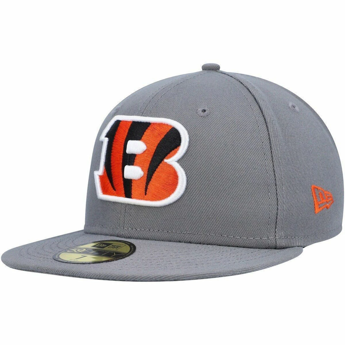 New Era Men's Graphite Cincinnati Bengals Storm II 59FIFTY Fitted Hat 3 New Era Men's Graphite Cincinnati Bengals Storm II 59FIFTY Fitted Hat
