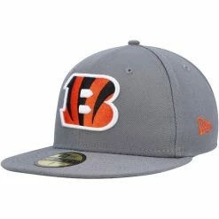 New Era Men's Graphite Cincinnati Bengals Storm II 59FIFTY Fitted Hat 7 New Era Men's Graphite Cincinnati Bengals Storm II 59FIFTY Fitted Hat -Fanatics DSCO1153017967 1925 ALT1